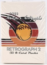 2022 Historic Autographs Retrograph 2 Baseball Hobby Box