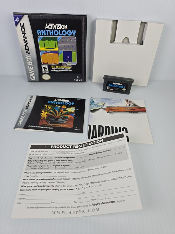 Activision Anthology (Nintendo Game Boy Advance GBA) CIB - Tested - Free Ship