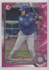 2022 Bowman Prospects Fuchsia Border 4/299 Yohendrick Pinango #BP-95 fm0