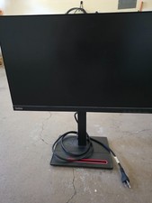 Lenovo ThinkVision 23.8" LCD Monitor - Black