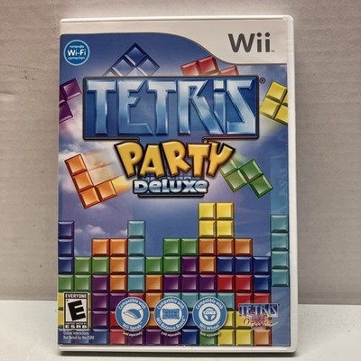 Tetris Party Deluxe (Nintendo Wii, 2010) Complete - Tested & Working