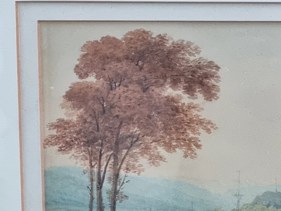 Exquisitely Detailed John Varley b.1778 Early English Watercolour Unsigned - Image 4 of 4