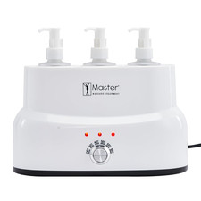 3-Bottles Massage Oil, Lotion, Cream Warmer Heater with Empty Bottles- Massage C