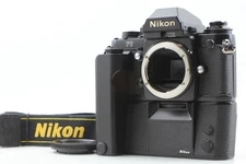 All Works! [ Near MINT ] Nikon F3 Eye Level SLR 35mm Film Camera MD-4 From JAPAN