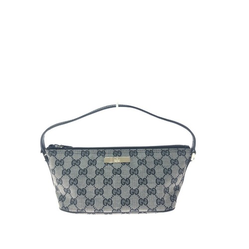 GUCCI Women s Handbag Accessory Pouch GG Denim 0391103 Grey No noticeable s