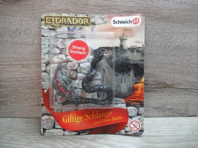 Schleich Eldrador | giftige Schlange & fiese Ratte