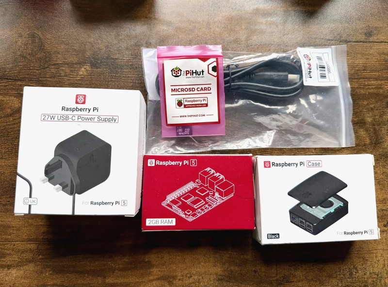 Raspberry Pi 5 Starter Kit 2GB - New