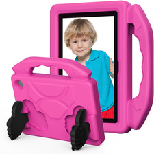Kids Tablet Case for 10 Inch Tablets, Lightweight EVA Protective Cover with Thum