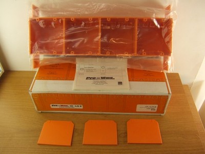 8 Gang Box Electrical Wall Junction Pro-Wire Outlet Receptacle Orange Conduit