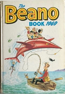 THE BEANO BOOK 1969 Bash St Kid 1st Ed Childs hardback UK Collectable full spine