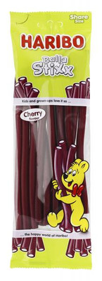 Haribo Candy | Haribo Balla Stixx Cherry | 7 Ounce Total /200 Gr