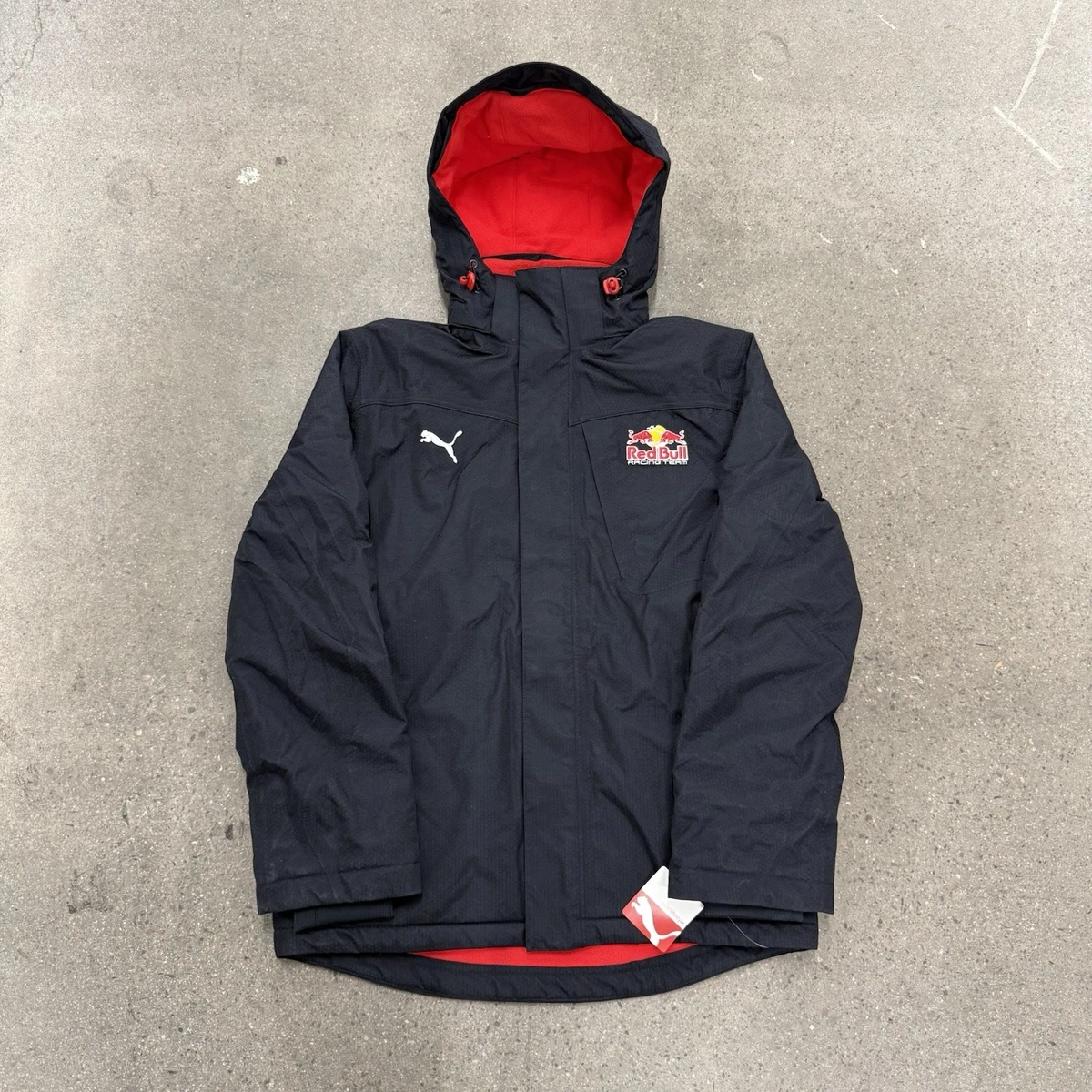 PUMA Red Bull Racing Jacket XL 　レア物 Preços baixos em Red Bull Masculino jaquetas de fãs de Corrida de