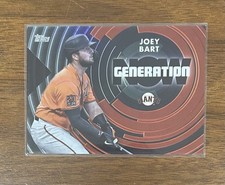 2022 Topps Joey Bart #GN-26 Generation Now Black #/299