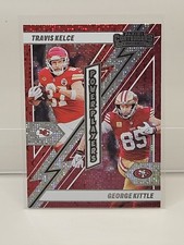 2024 Panini Contenders - Power Players Travis Kelce, George Kittle #15