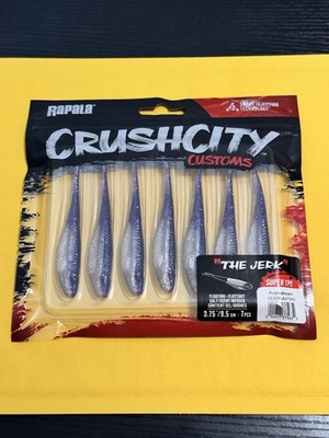 Rapala Crush City  The Jerk  3.75 Jerkbait  Purpledescent
