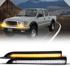 2001-04 Tacoma Front Bumper Trim Led Drl Sequential Turn Signalcompatible