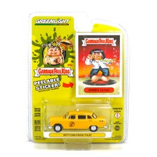 Greenlight Garbage Pail Kids 1977 Checker Taxicab Poppy Fiction 1:64 Diecast