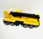Vintage 1981 Hot Wheels Blackwall Construction Crane Yellow Workhorses Series