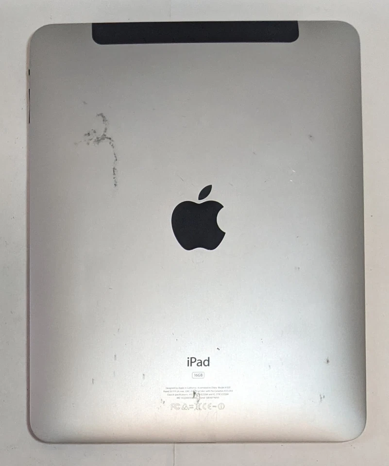 Apple iPad 1st Gen. 16GB For Parts Or Repair Untested - Image 2 of 4