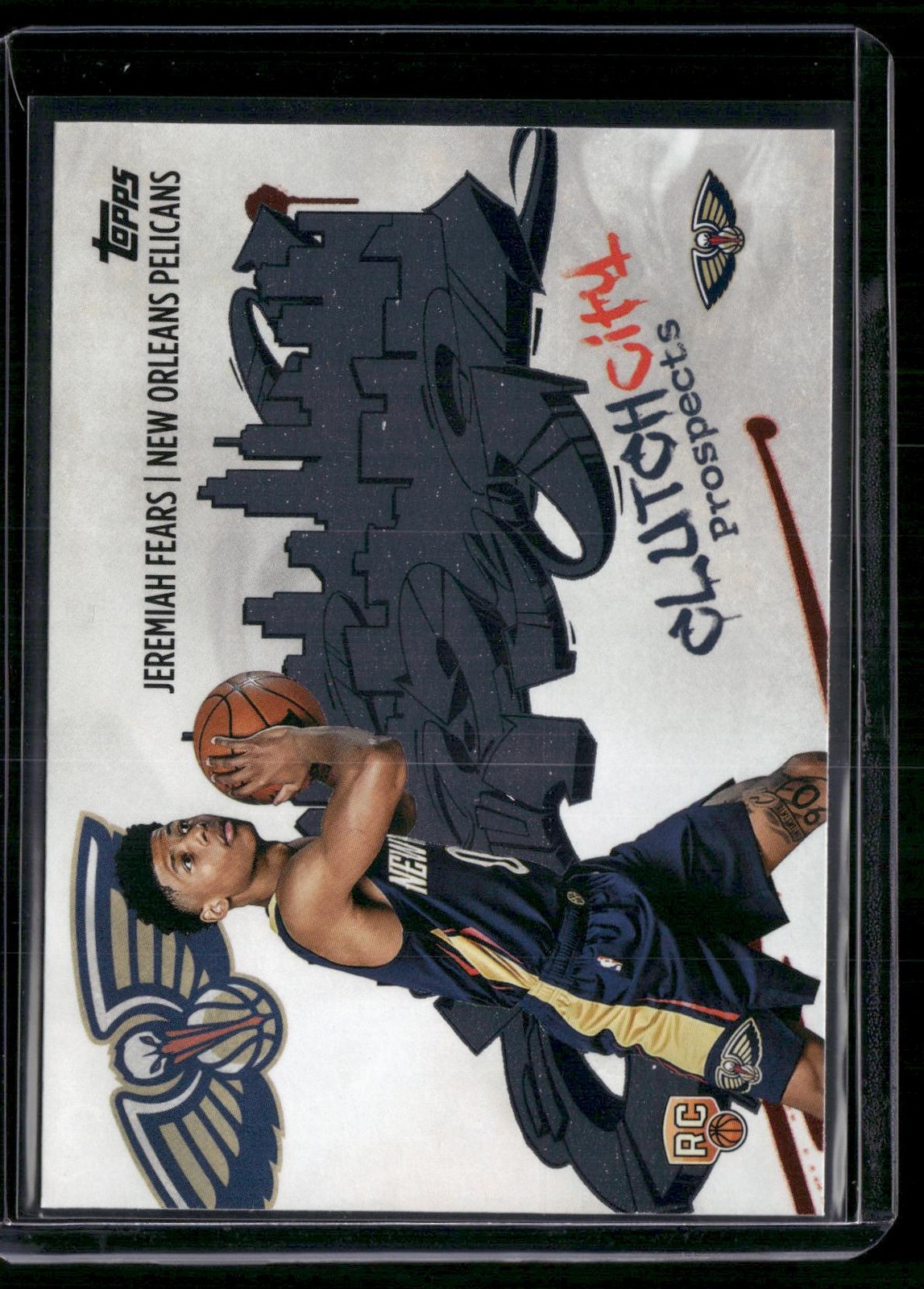2025-26 Topps #CC-7 Jeremiah Fears Clutch City Prospects
