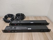 LOT OF 2 - CyberPower PDU Rackbar Surge Suppressor 15A 12 Outlet 1U RKBS15S2F10R