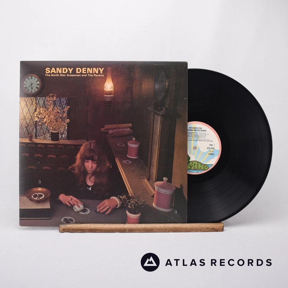 Sandy Denny The North Star Grassman And The Ravens LP Vinyl Record - VG+/EX Foto 2 de 4