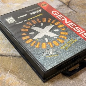 Revolution X: Music is the Weapon Case & Cartridge - Sega Genesis