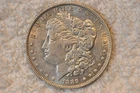 1889-O.   AU/ BU MORGAN DOLLAR.