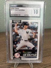 2026 Topps Series 1 #111 Cam Schlitter RC CGC 10