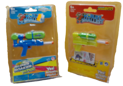 #ad Worlds Smallest Super Soaker XP100 Air Pressure lot 2 NOS sealed toy $35.00