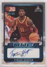 2021 Leaf Pro Set Power Base Platinum Spectrum Foil 86/99 Tyrese Hunter Auto go9