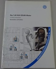 SSP 196 VW Selbststudienprogramm Service Training 1,4l 16V 55kW Motor Stand 3/98