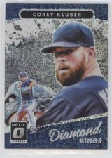 2017 Donruss Optic Panini Rewards White Sparkle Prizm Corey Kluber #8 0b5