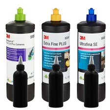 3M 51815 Fast Cut Plus Extreme+3M Extra Fine Plus+3M Ultrafina (3x:150/200/250g)