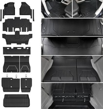 Floor Mats Set for Chrysler Pacifica 2017-2025 2026 7/8 Seats, Voyager 2020-2026