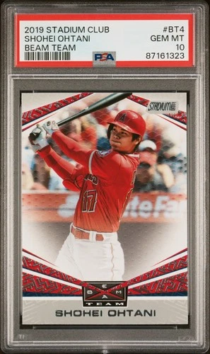 2019 Stadium Club - Shohei Ohtani / Beam Team PSA 10 - No. BT-4