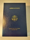 *No Coin American Eagle Gold Bullion Proof Set Box Only
