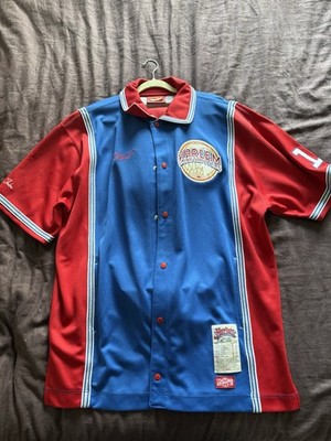 Harlem Globetrotters Vintage Warmup Top and Bottom Set 2XL