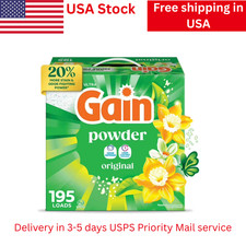 Gain Powder Laundry Detergent, Original, 195 ...