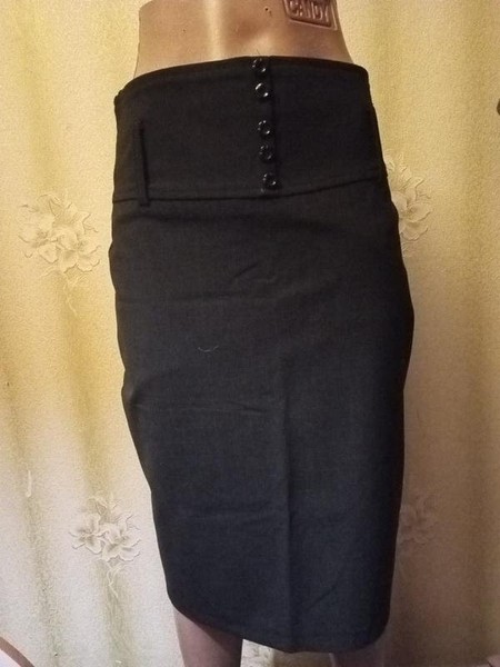 Women MAX Skirt Brown Suit Fabric S