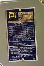 Square D 9036 DR31 Form C Series A Hazardous Location Float Switch NEMA 7/9