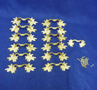 LOT OF 13 FRENCH PROVINCIAL DRAWER PULLS ANTIQUED BRASS 3" HOLE CENTERS  12 6'' — photo 1