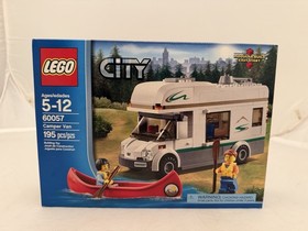 Lego City 60057 Camper Van Building Toy 195 pcs Complete 