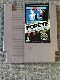 Popeye (Nintendo Entertainment System, NES, 1986) Complete in Box CIB