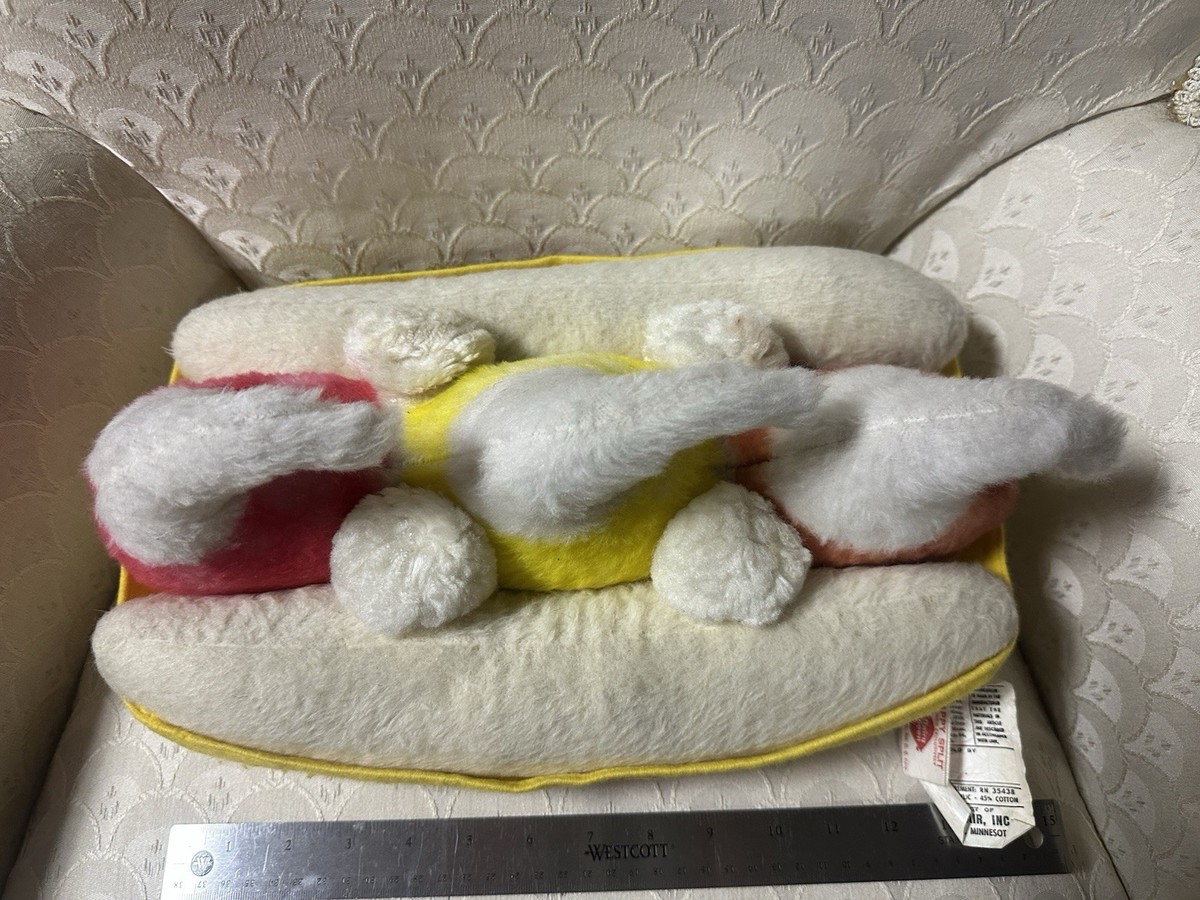 Vintage Dairy Queen Plush Large Banana Split Animal Fair Happy