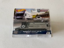Hot Wheels Team Transport Mercedes-Benz 300 SL & Euro Hauler BJ4