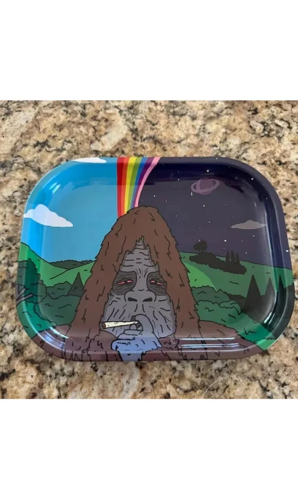 Sassy the Sasquatch Rolling Tray