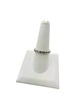 Pandora Sterling Silver Clear CZ Alluring Brilliant Round Eternity Ring Sz 8 1/2