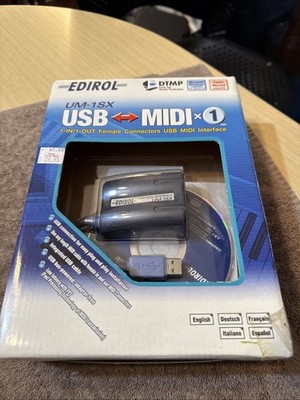 Roland Edirol UM-1SX USB MIDI Interface