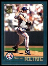 Steve Kline 2001 Topps #246 Montreal Expos MLB READ FREE SHIPPING AutographDen